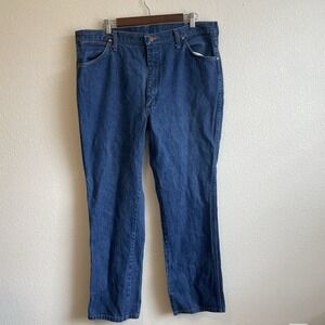 Wrangler 936DEN Jeans Mens Jeans Slim Fit Cowboy Cut Blue Medium Wash 40x32‎